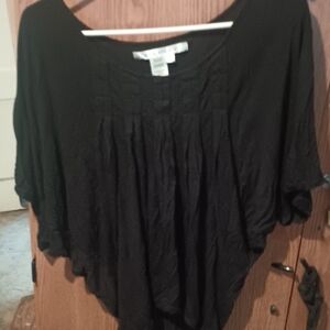 Max Studio Black Tunic Top